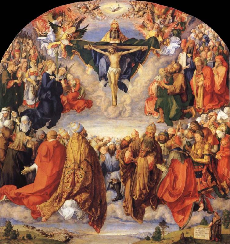 Albrecht Durer The All Saints altarpiece Germany oil painting art